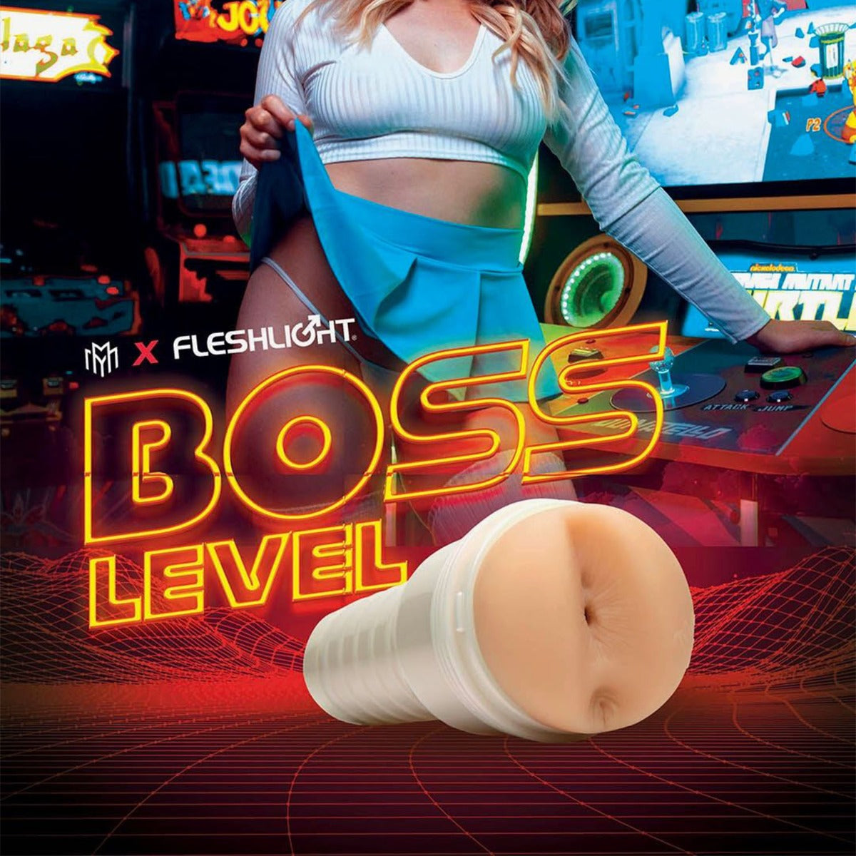 Fleshlight Girls - Mia Malkova with Boss Level Texture Male Masturbator