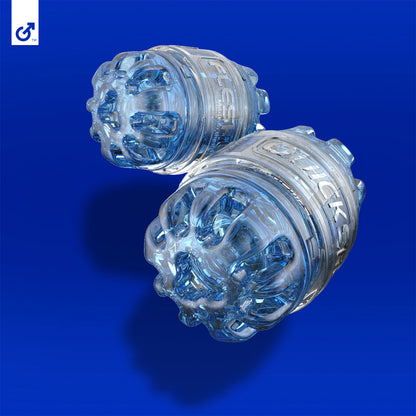 Fleshlight - Quickshot Turbo Blue Ice Compact Male Masturbator