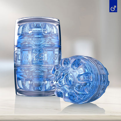 Fleshlight - Quickshot Turbo Blue Ice Compact Male Masturbator