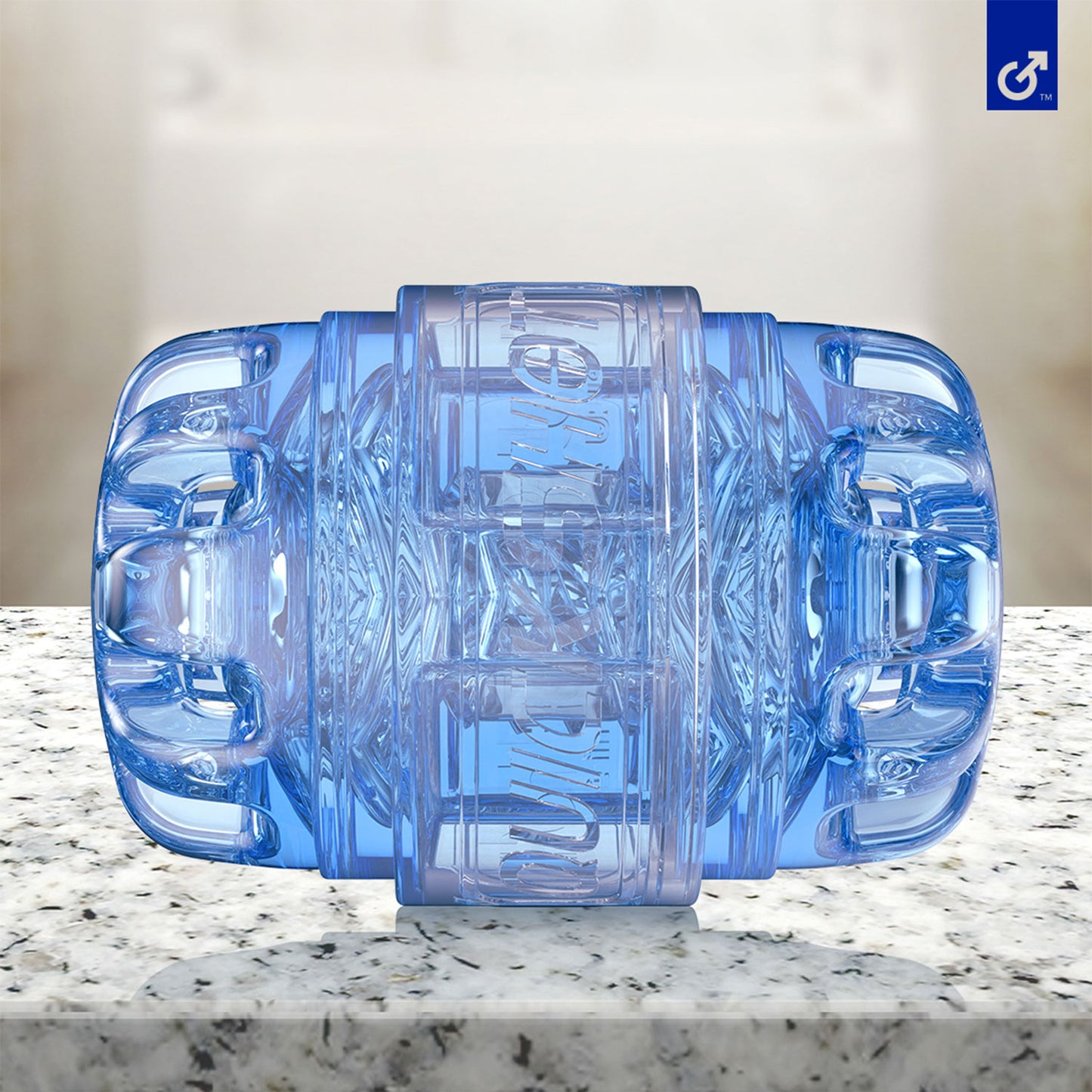 Fleshlight - Quickshot Turbo Blue Ice Compact Male Masturbator