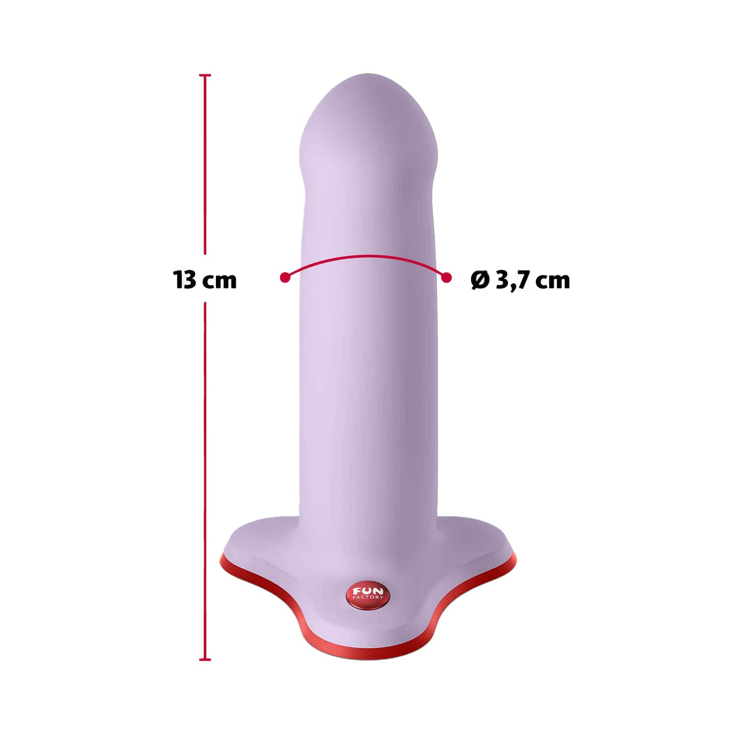 Fun Factory – Amor Harness-Compatible Silicone Dildo with Suction Cup