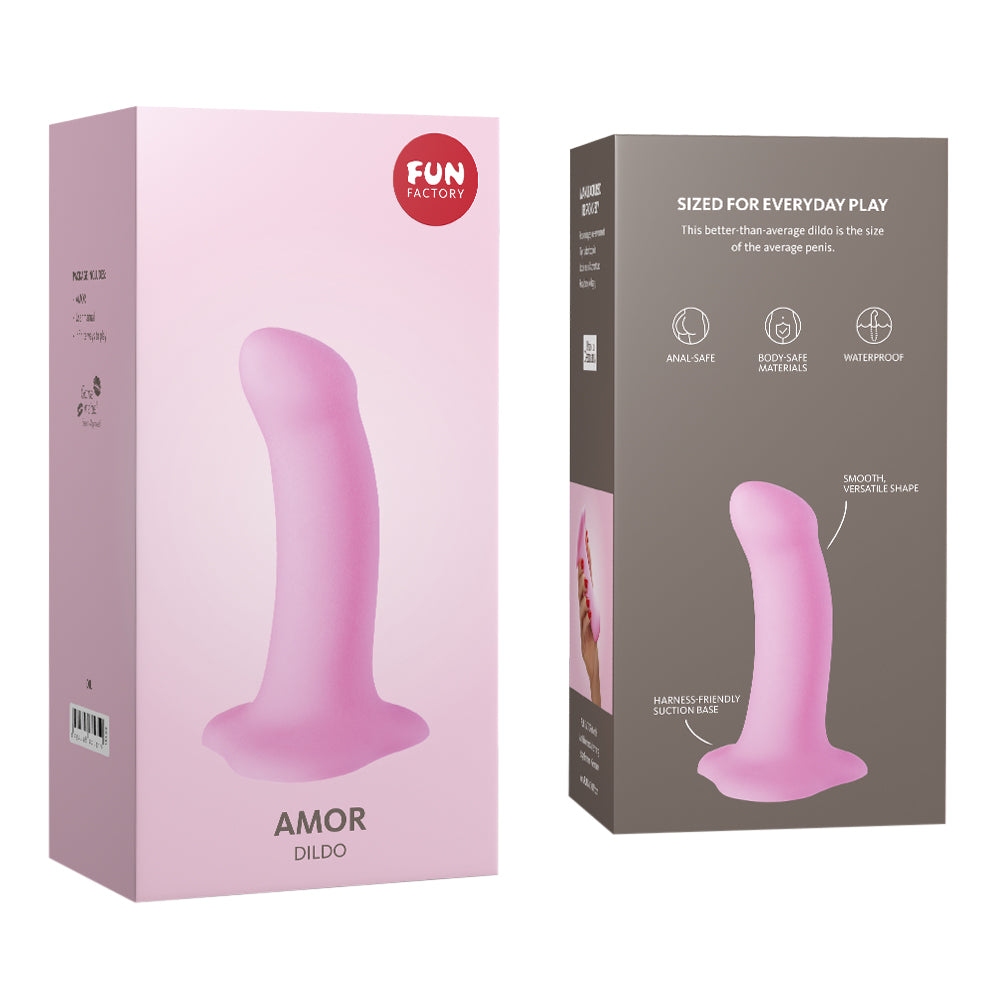 Fun Factory - Amor Silicone Dildo Pink