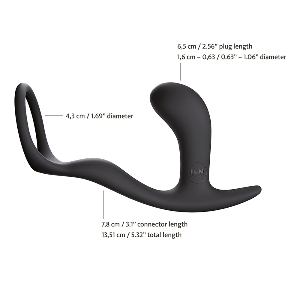 Fun Factory - Bootie Silicone Prostate Stimulator With Cock Ring