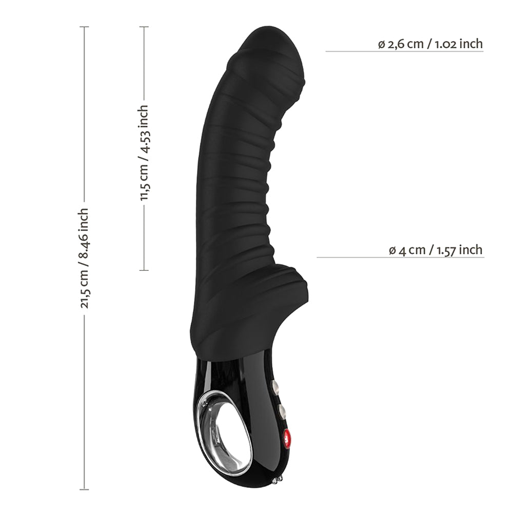 Fun Factory - G5 Vibes Tiger Ribbed G Spot Vibrator Black