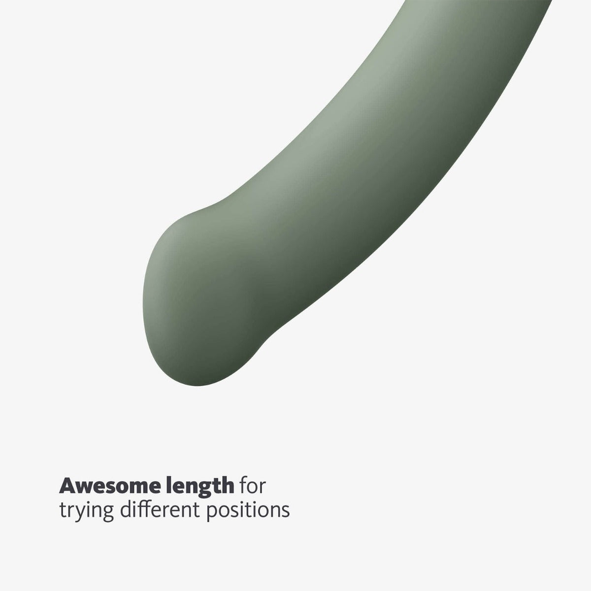 Fun Factory - Magnum Harness-Compatible Silicone Dildo with Suction Cup Wild Olive