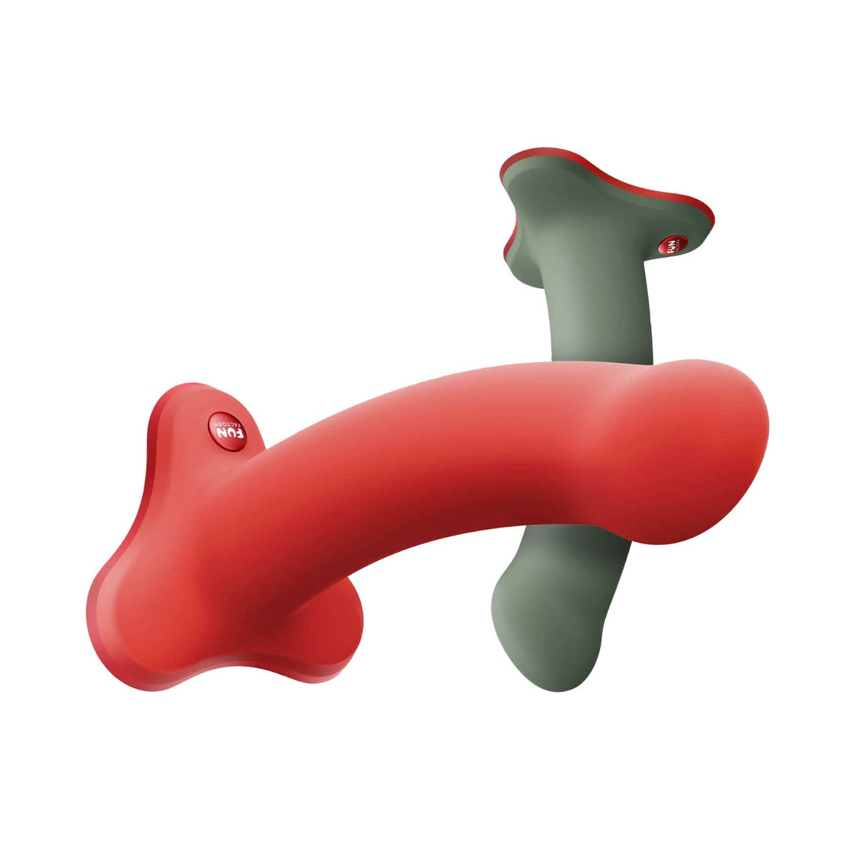 Fun Factory - Magnum Harness-Compatible Silicone Dildo with Suction Cup Wild Olive