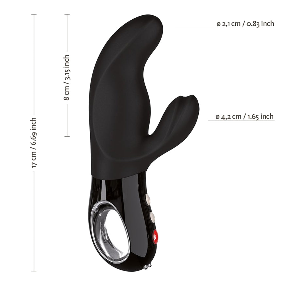 Fun Factory - Miss Bi Rechargeable Rabbit Vibrator Black