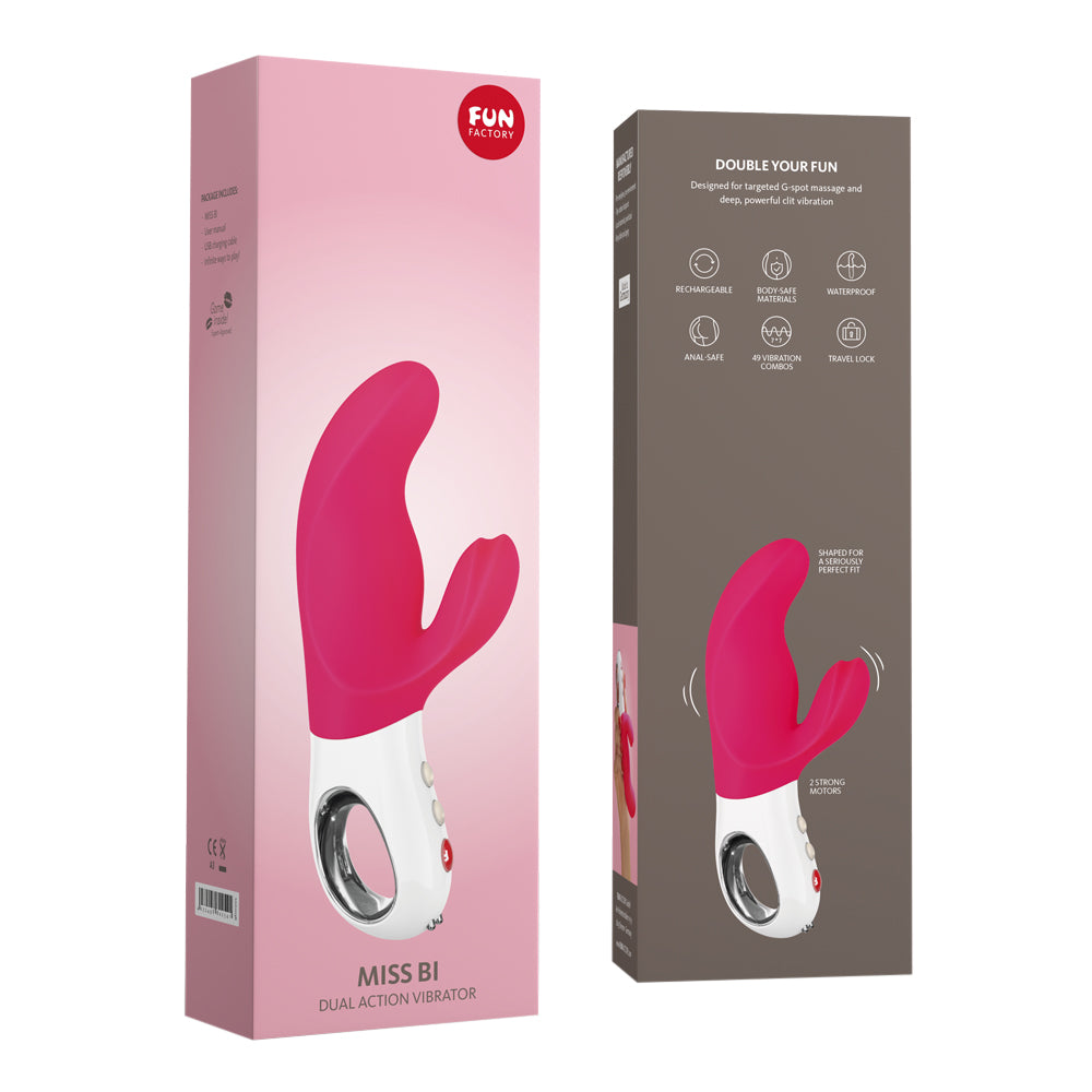 Fun Factory - Miss Bi Rechargeable Rabbit Vibrator Pink