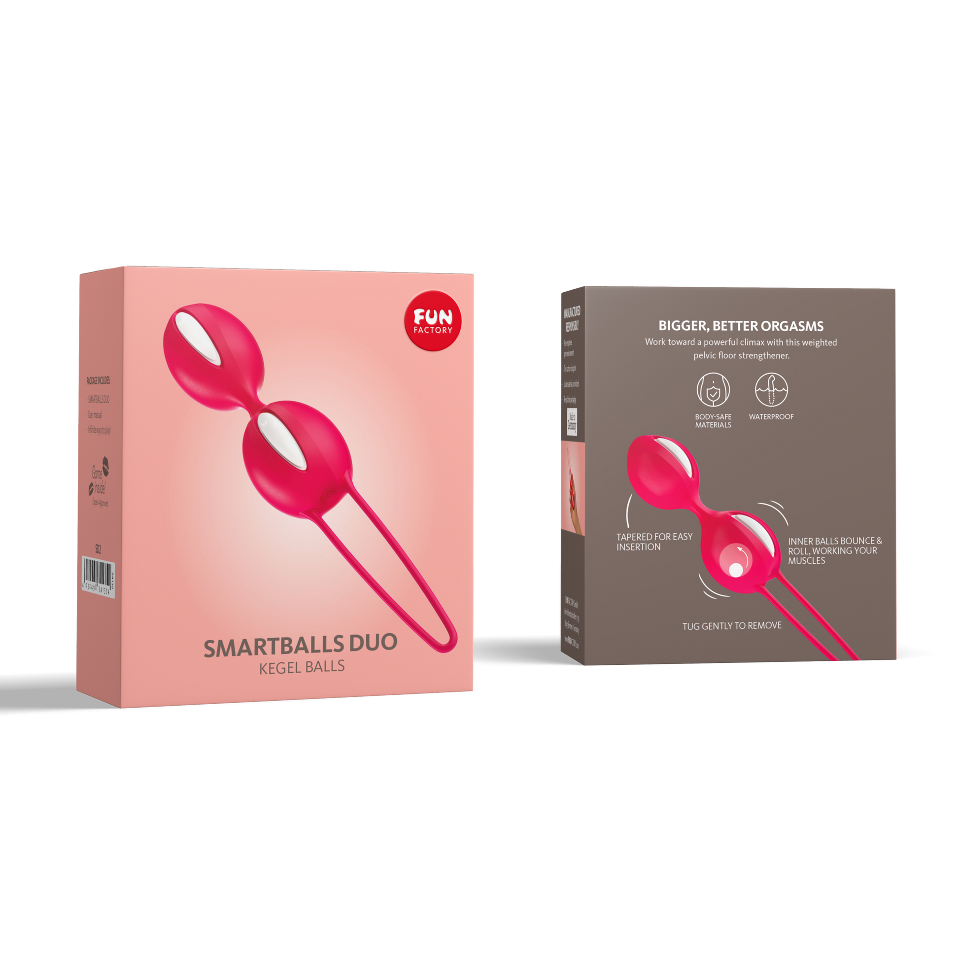 Fun Factory - Smartballs Duo Weighted Kegel Exerciser Pink