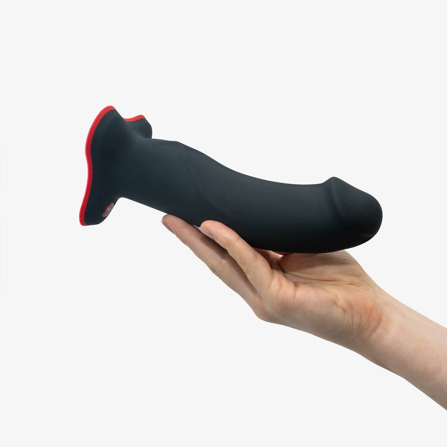 Fun Factory - The Boss  Harness-Compatible Silicone Dildo with Suction Cup Black