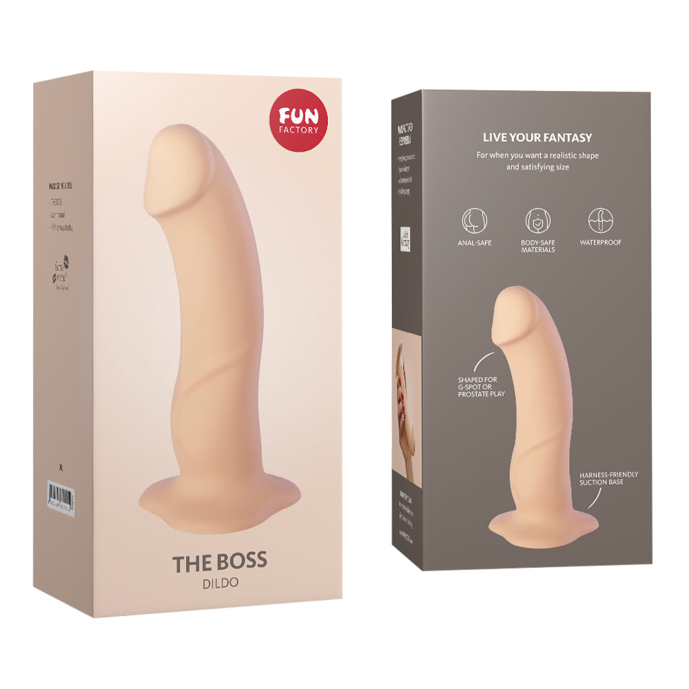 Fun Factory - The Boss Realistic Silicone Dildo Fleshtone