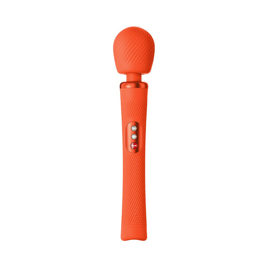 Fun Factory - VIM Rechargeable Powerful Weighted Vibrating Wand Sunrise Orange