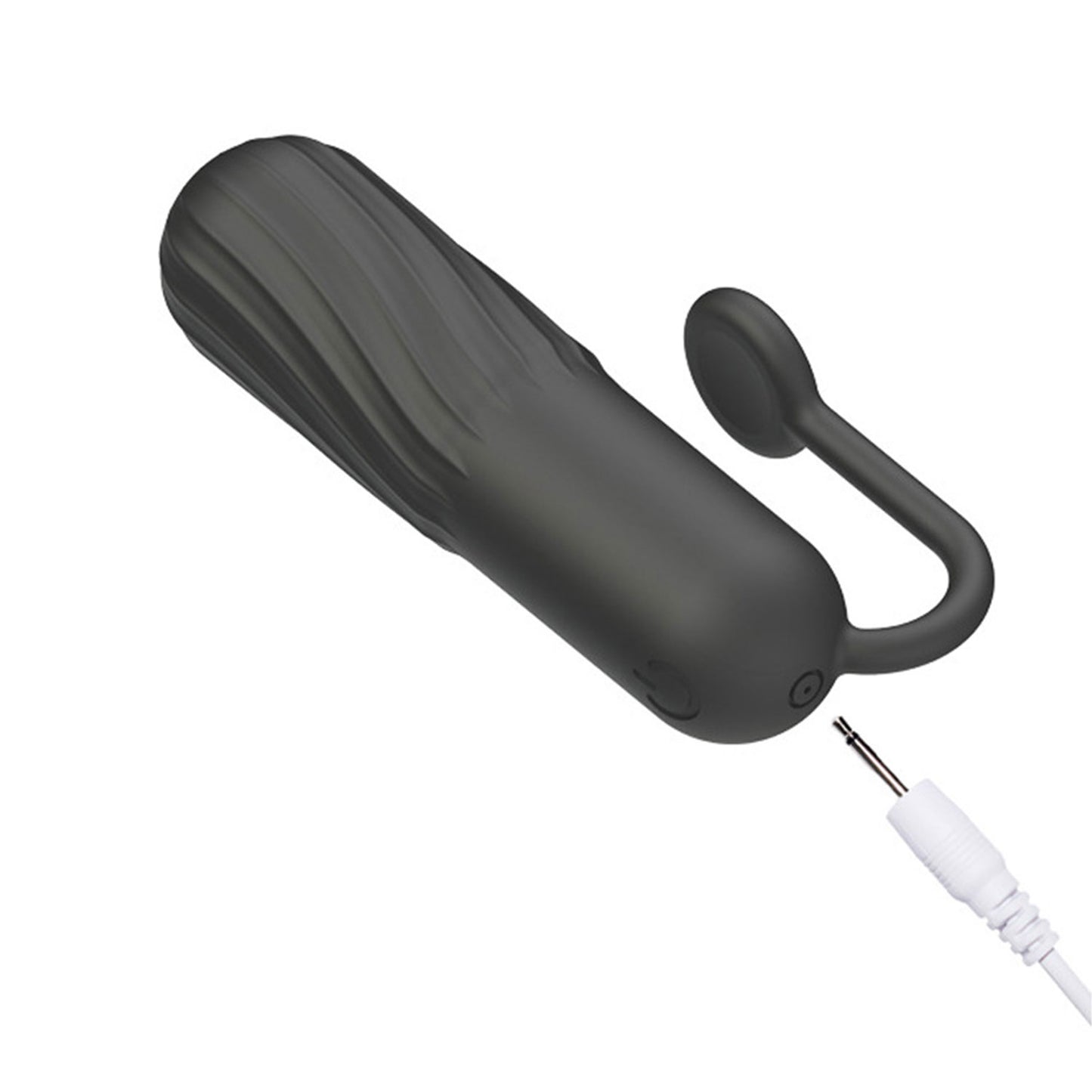 Funky Fantasy Series - Black Power Ridges Bullet Vibrator