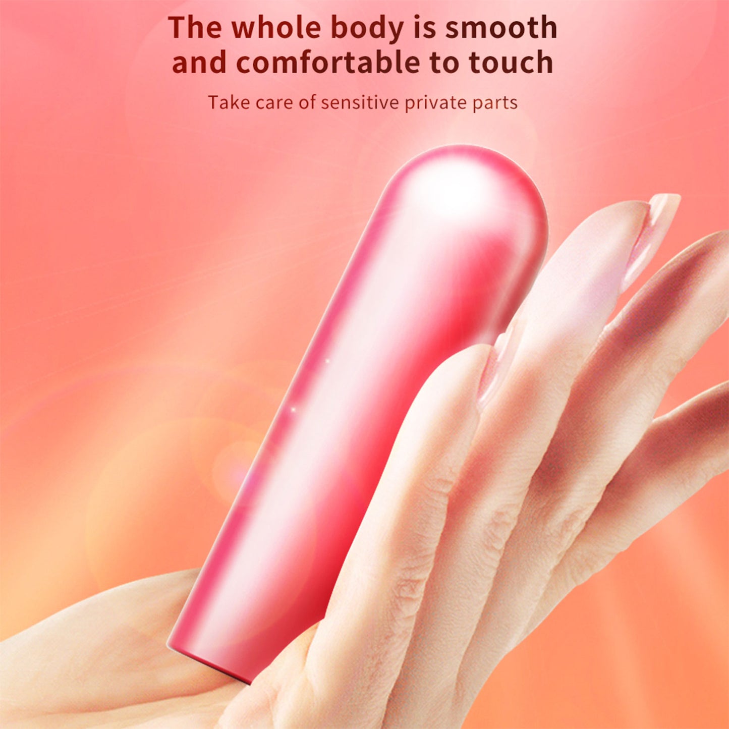 Funky Fantasy Series - Cherry Glow Bullet Vibrator