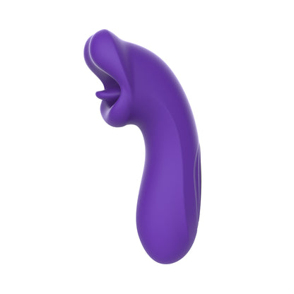 Funky Fantasy Series - Panic Lips Silicone Sucking Tongue Clitoral Vibrator