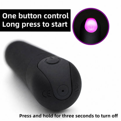 Funky Fantasy Series - Phantom Black Bullet Vibrator