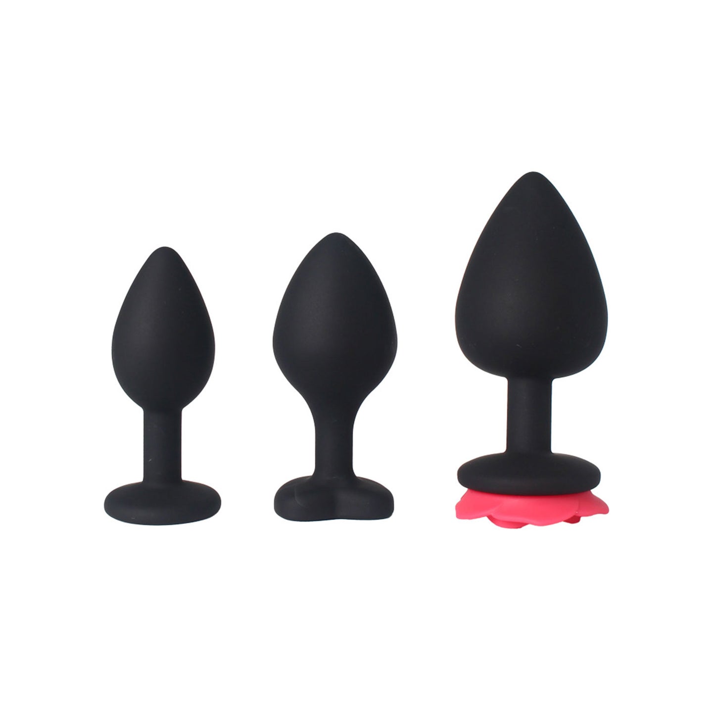 Funky Fantasy Series - Red Gem and Blooming Rose Anal Training Kit