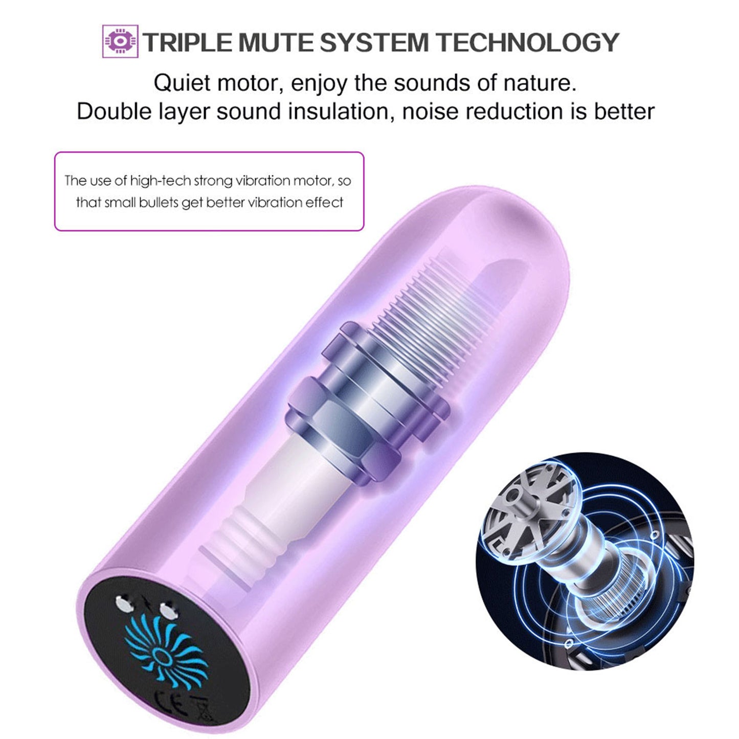 Funky Fantasy Series - Bullet Vibrator Metallic