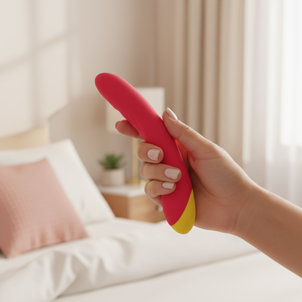 Gentle hand holding product