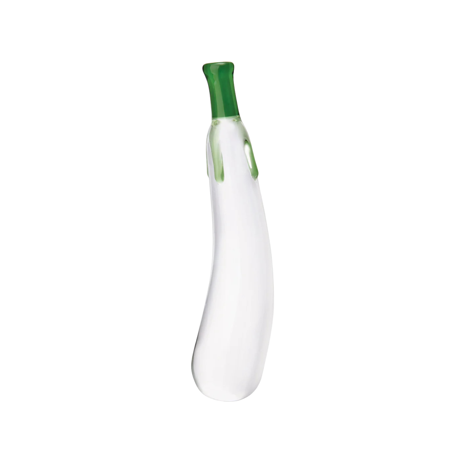 Glas - Eggplant Ecstasy 7.25-inch Glass Dildo