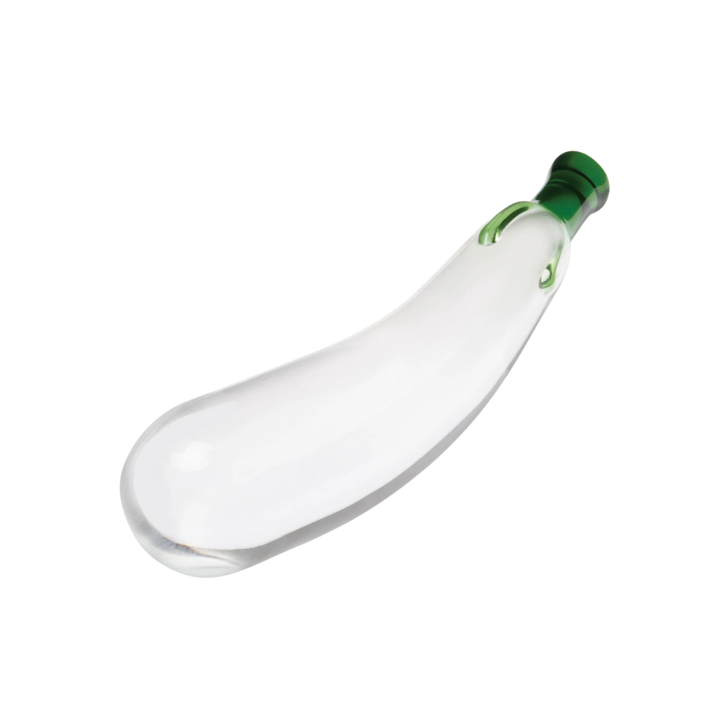 Glas - Eggplant Ecstasy 7.25-inch Glass Dildo