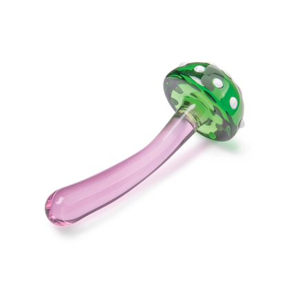 Glas - Magic Mushroom 7.5-inch Glass Dildo