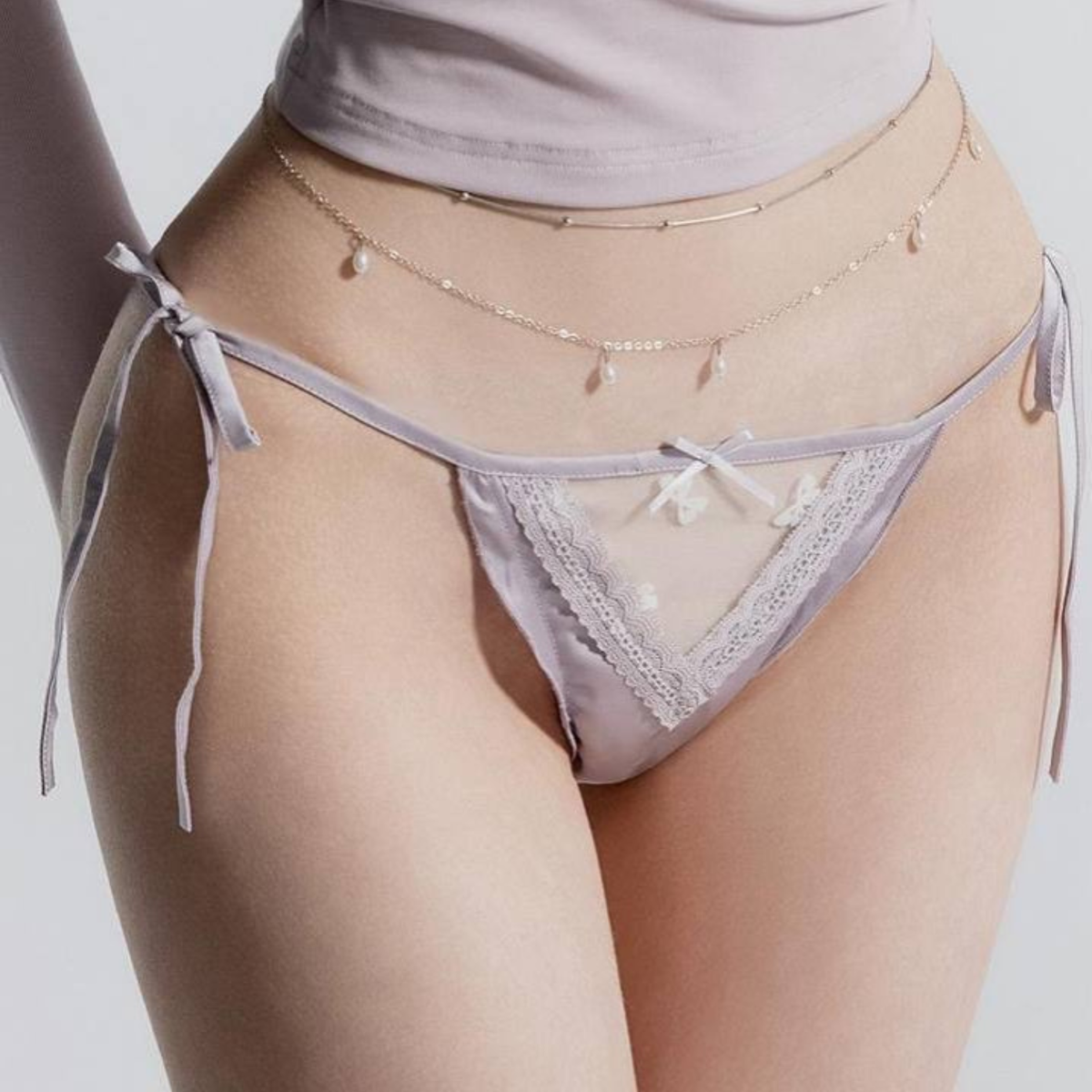 Lilou Thong Dusty Lavender