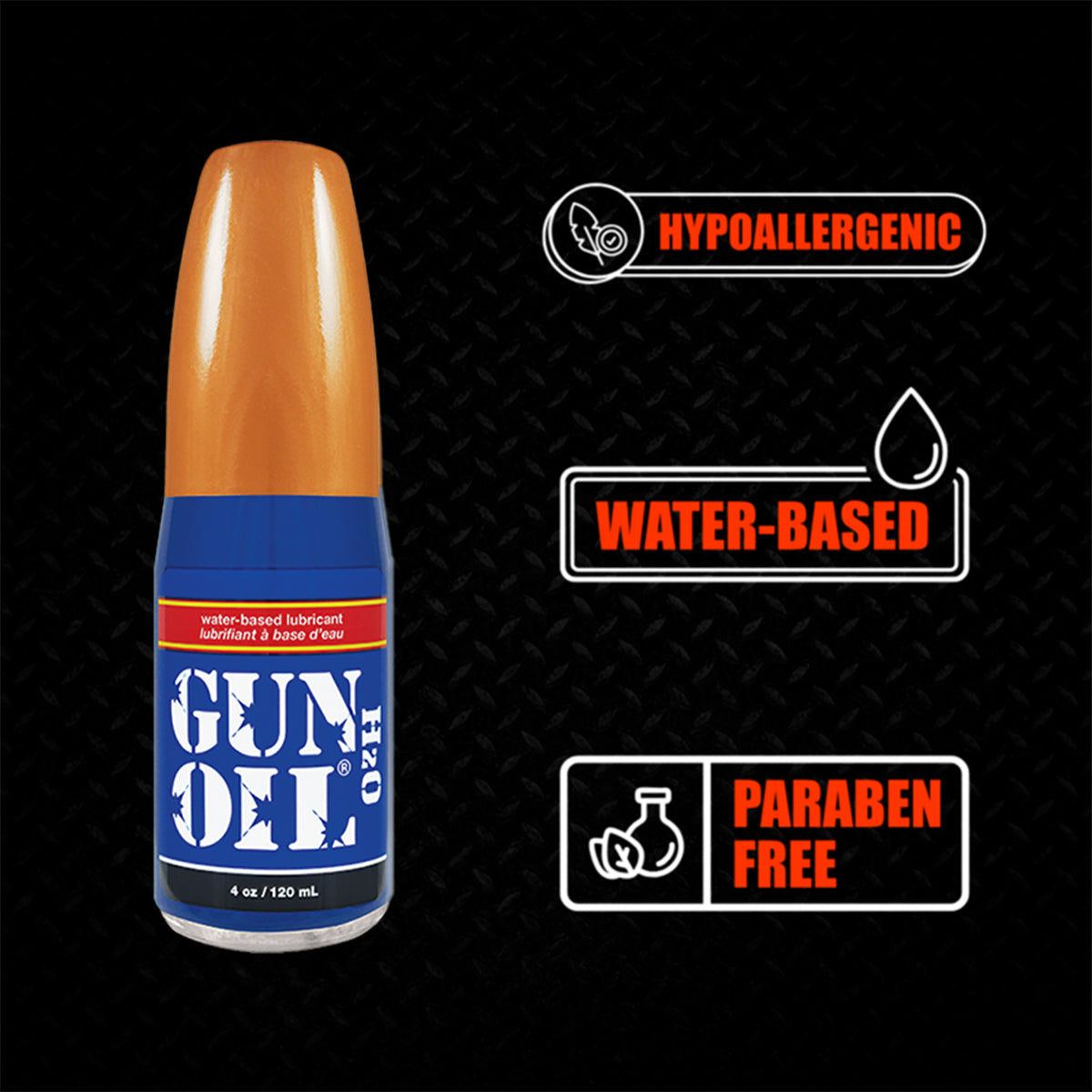 Gun Oil - H2O Water Based Lubricant 120ml