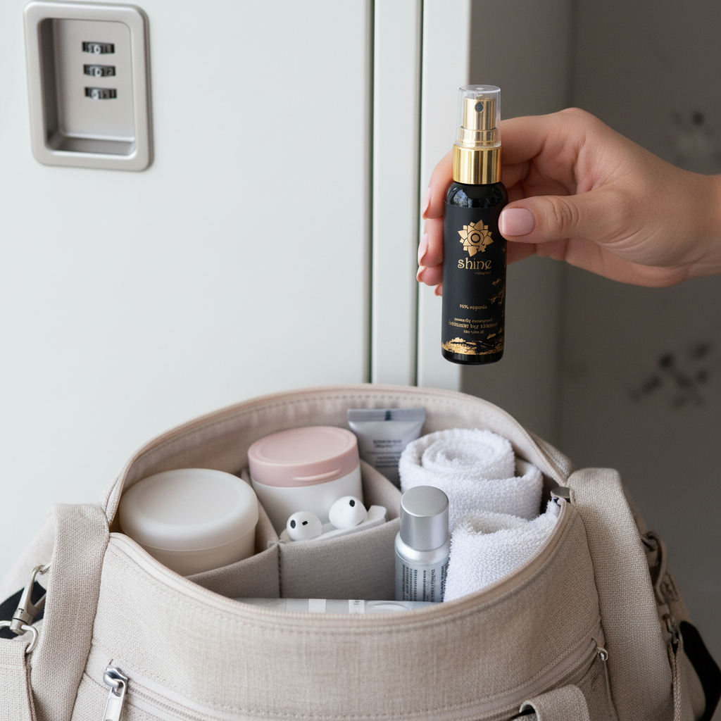 Hand holding showing compact size