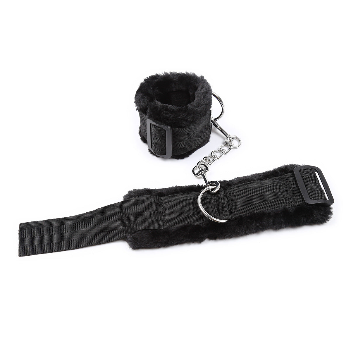 The Horny Company - Black Dragon Furry Wrist Restraints Black