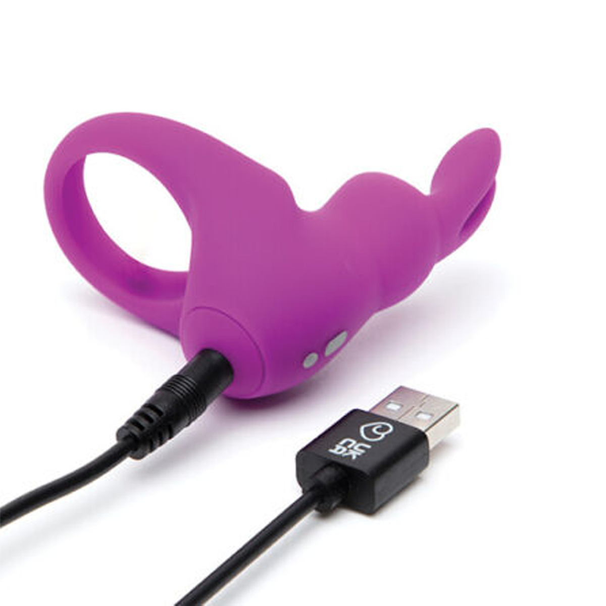 Happy Rabbit - Rechargeable Vibrating Cock Ring Kit (2 piece)