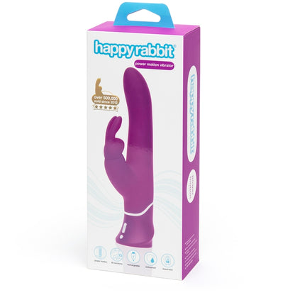 Happy Rabbit - Curve Power Motion Pulsator Rabbit Vibrator Purple