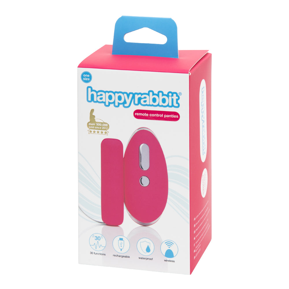 Happy Rabbit - &quot;One Size&quot; Remote Control Knicker Vibrator