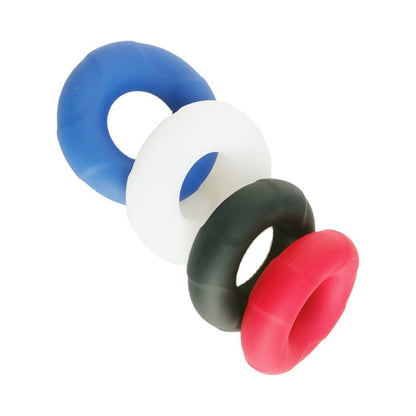 The Horny Company - John O 18mm Silicone Cock Ring Black Small