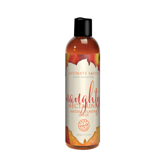 Intimate Earth - Natural Flavors Glide Naughty Nectarines 60 ml