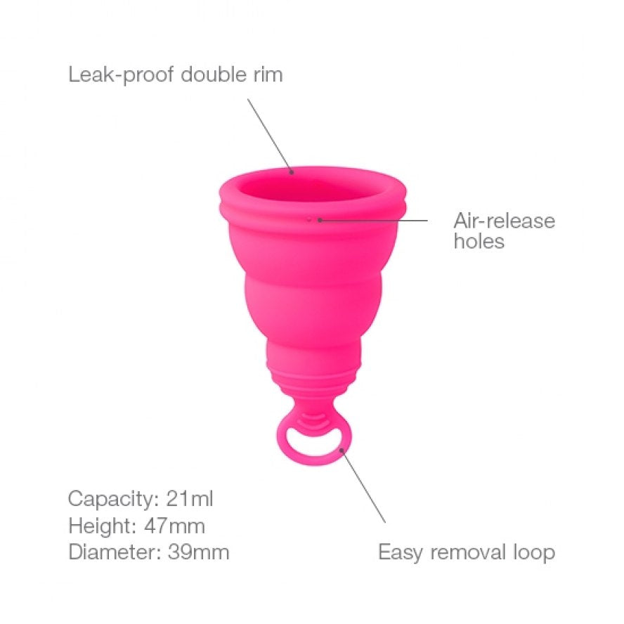 Intimina - Lily One Menstruation Cup (With FREE Bath Petals)