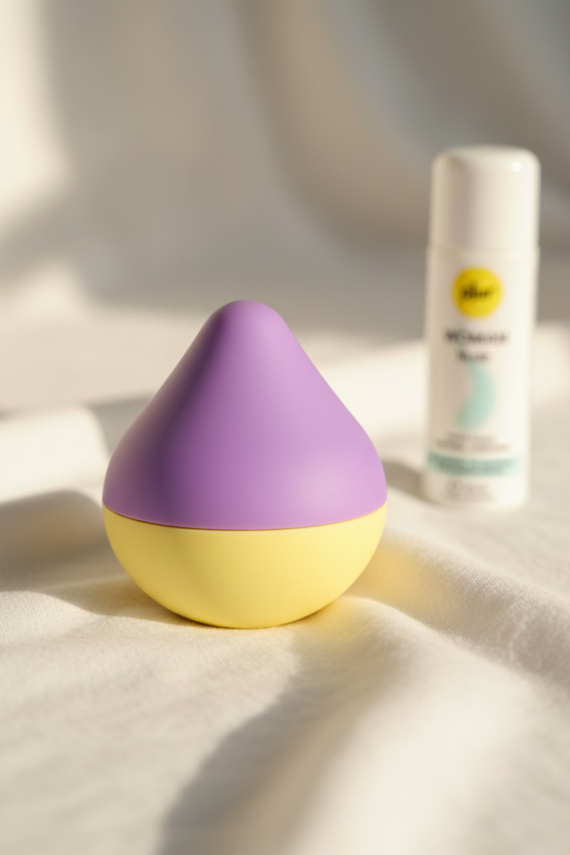 Iroha Mini Fuji Lemon Close-up with Pjur