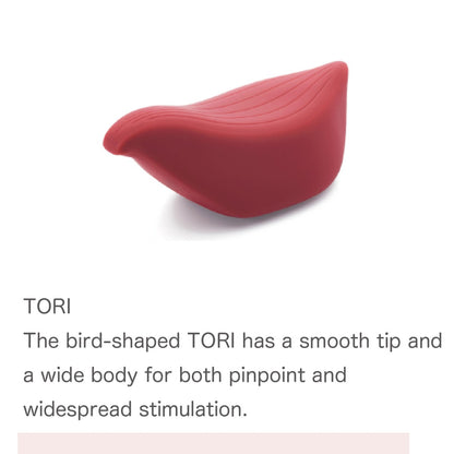 NEW Iroha - Plus Tori Rechargeable Silicone Clitoral Vibrator