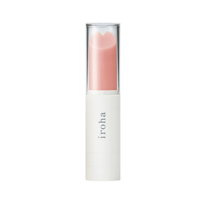 Iroha - Stick light pink × white Lipstick Vibrator