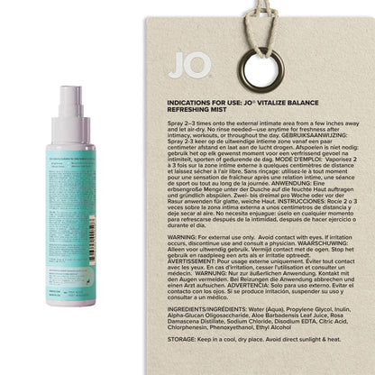 JO - Vitalize Balance Mist Intim Menyegarkan 60ml