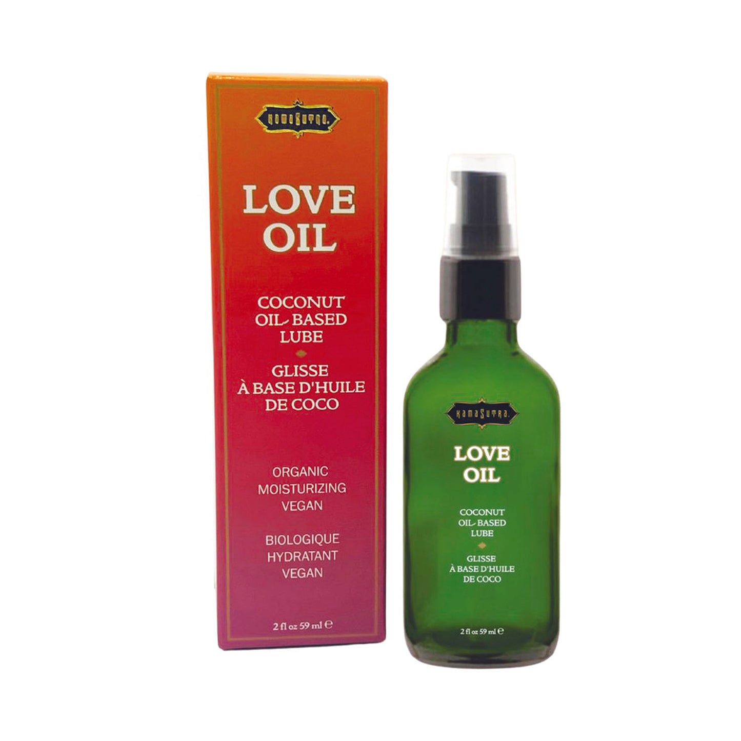 Kama Sutra - Love Oil Coconut Oil-Based Lubricant 59ml