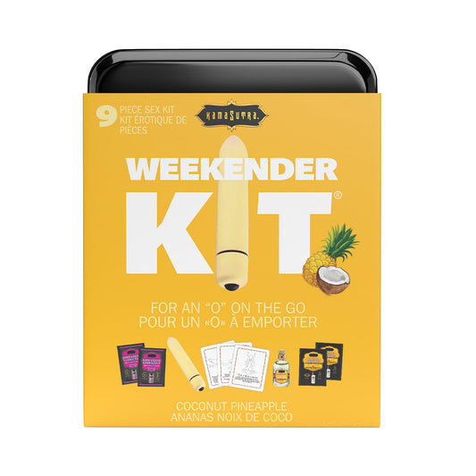 Kama Sutra - Weekender Vibe Kit Coconut Pineapple 9-Piece Set