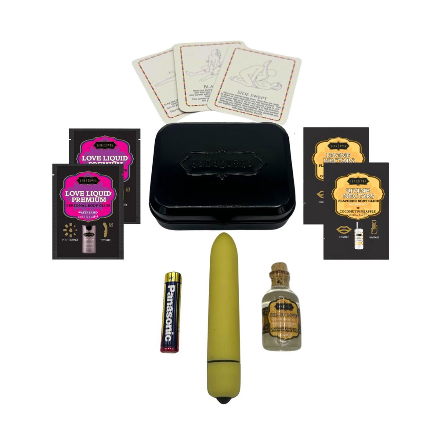 Kama Sutra - Weekender Vibe Kit Coconut Pineapple 9-Piece Set