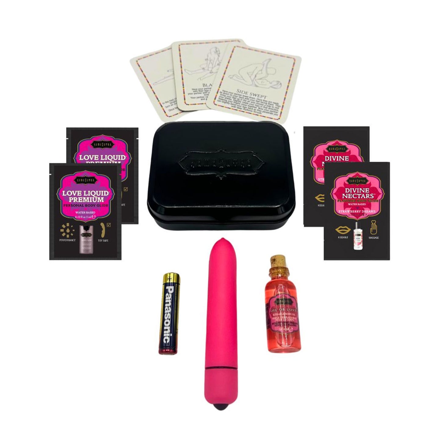 Kama Sutra - Weekender Vibe Kit Strawberry Dreams 9-Piece Set