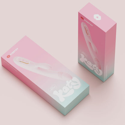 KissToy - Katy Silicone Warming Rabbit Vibrator