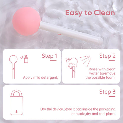KIssToy - Pink Pop Vibrating Stick with Night Light