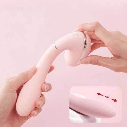 KissToy - Tina 3 Rotating and Warming Dual Stimulation Vibrator