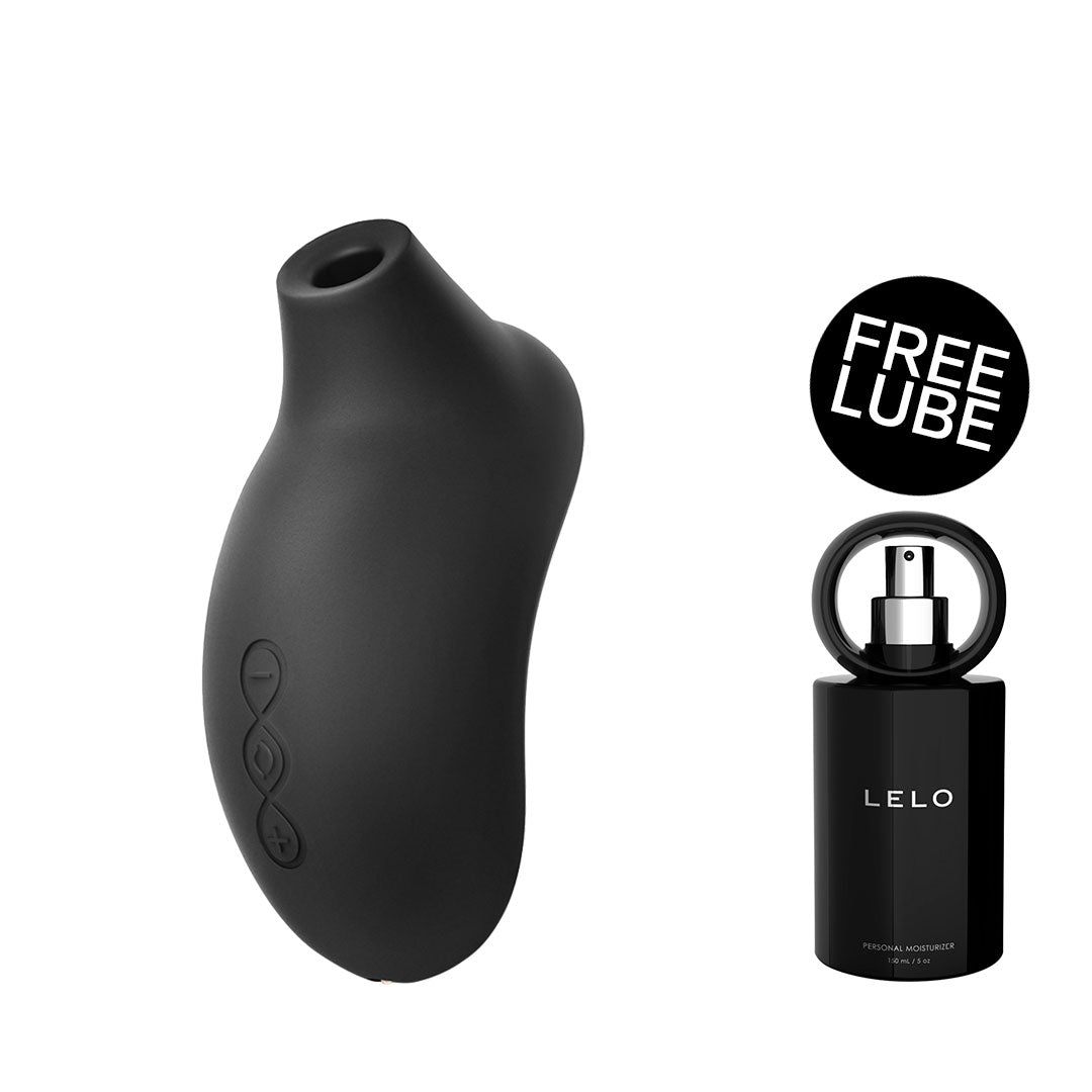 Lelo - Sona 2 Cruise Rechargeable Sonic Clitoral Massager (Black) (Free Lube)