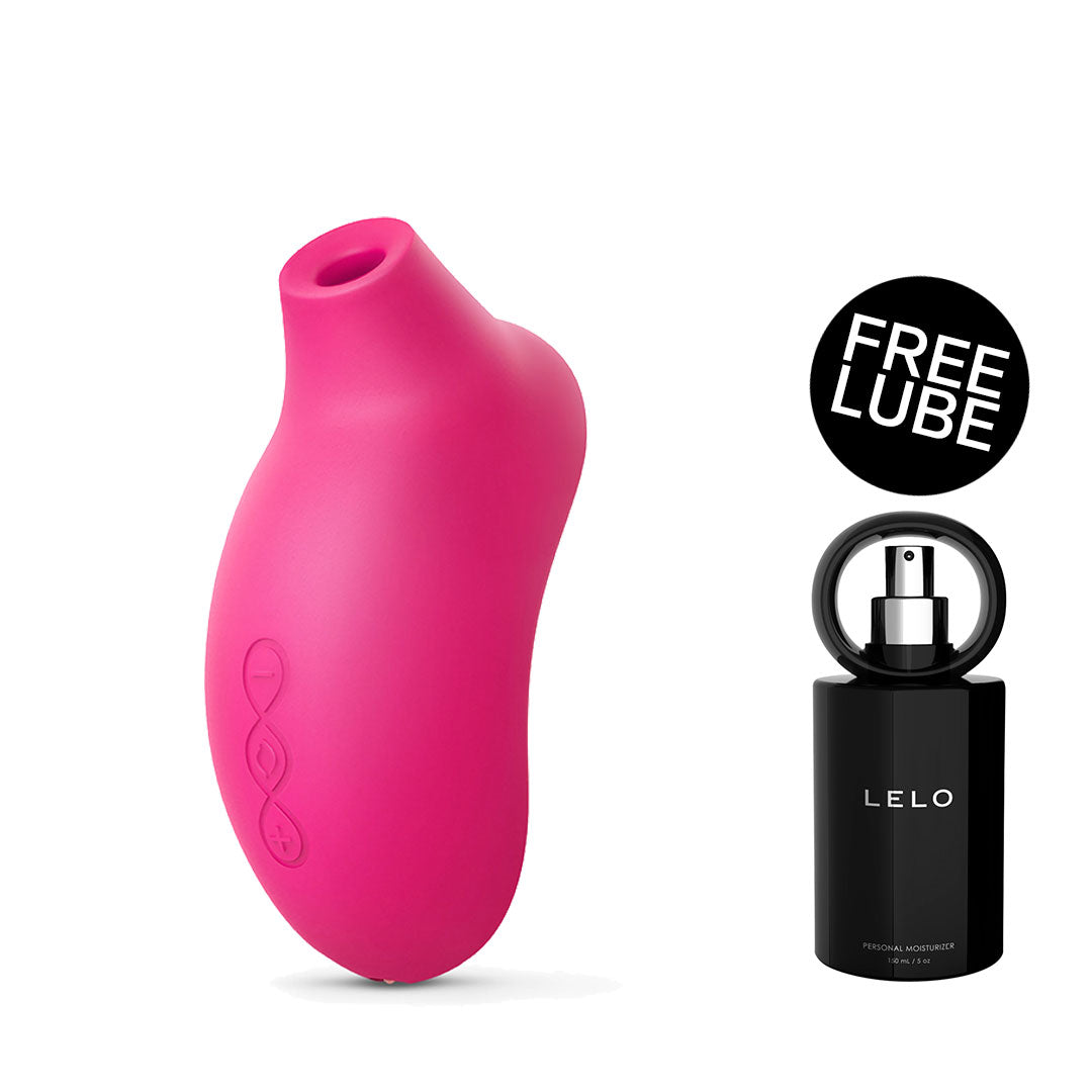 Lelo - Sona 2 Cruise Rechargeable Sonic Clitoral Massager (Cerise) (Free Lube)