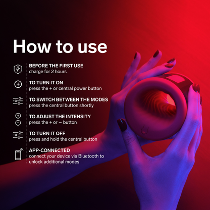 Lelo - F2S Double Sonic App-Controlled Male Masturbator